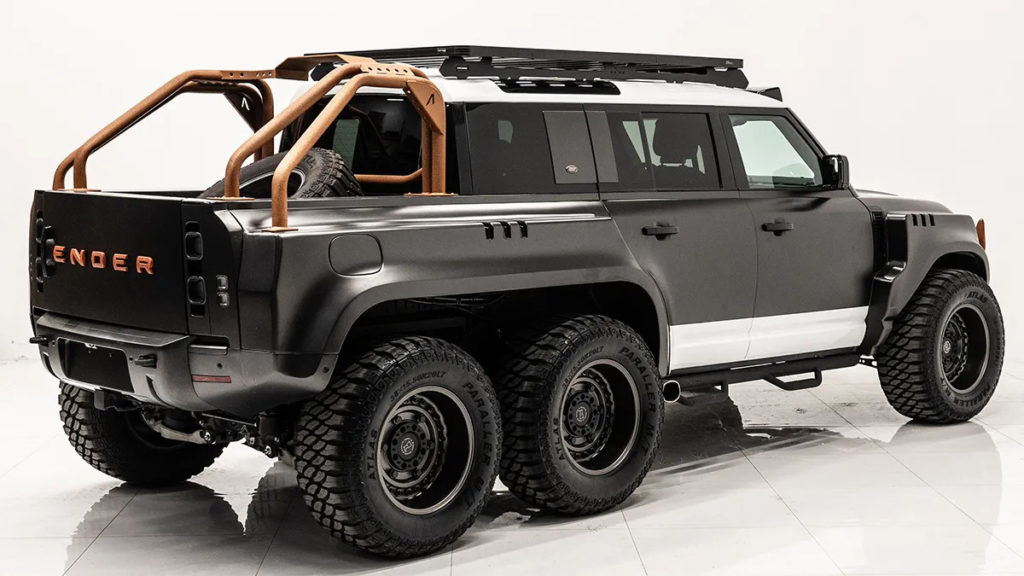 Le Land Rover Defender 6x6: un SUV tout-terrain repensé pour l’extrême