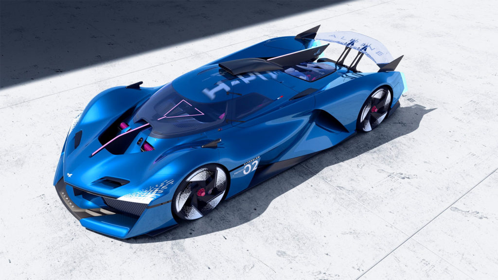 Alpine Alpenglow Hy6: la supercar à hydrogène